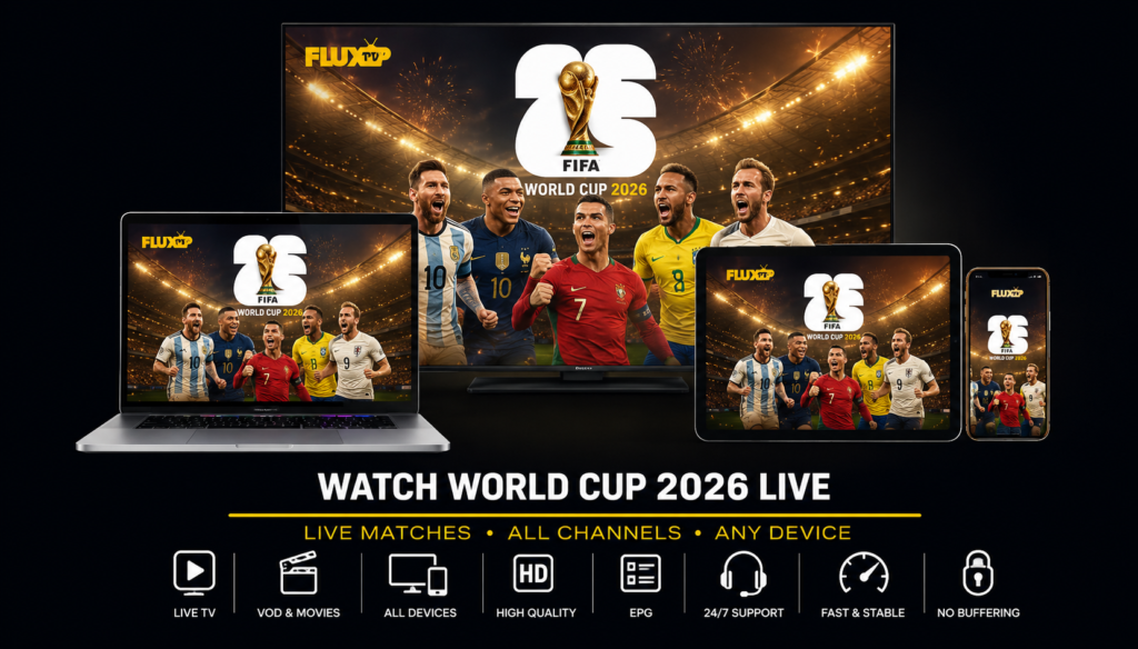 IPTV TEST- IPTV FREE TRIAL - FLUXIPTV